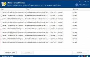 Wise Force Deleter Скриншот 4