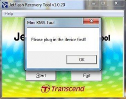 JetFlash Recovery Tool Скриншот 7