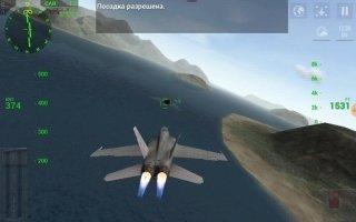 F18 Carrier Landing Lite Скриншот 2
