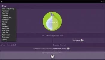 Orbot - Proxy with Tor Скриншот 3