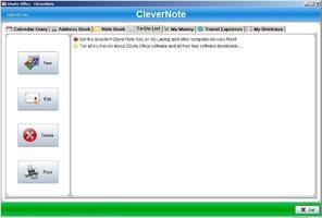 SSuite Office - CleverNote PIM Скриншот 6