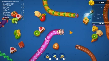 Worms Zone .io - Hungry Snake Скриншот 3
