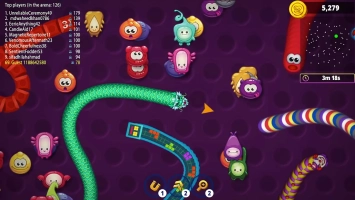 Worms Zone .io - Hungry Snake Скриншот 5