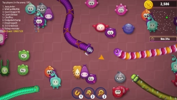 Worms Zone .io - Hungry Snake Скриншот 7