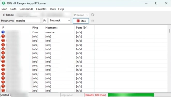 Angry IP Scanner Скриншот 4