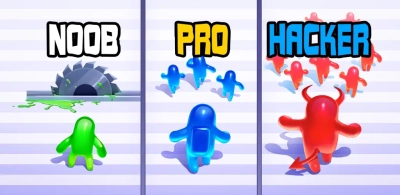 Join Blob Clash 3D Mob Runner Скриншот 9