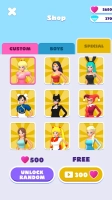 Makeover Run Makeup Game Скриншот 1