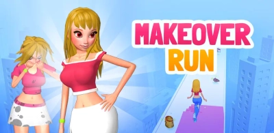 Makeover Run Makeup Game Скриншот 9