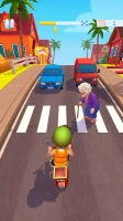 Paper Boy Race Running game Скриншот 1