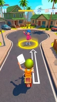 Paper Boy Race Running game Скриншот 2