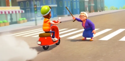 Paper Boy Race Running game Скриншот 7