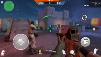 Shoot Strike War Fire Скриншот 1