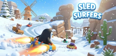 Sled Surfers Скриншот 13