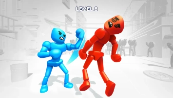 Stickman Ragdoll Fighter Bash Скриншот 9