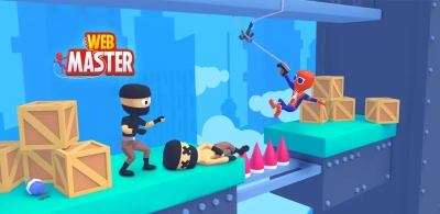 Web Master Stickman Superhero Скриншот 15