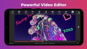 Video Editor &amp; Maker AndroVid Скриншот 3