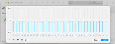 Ocenaudio Скриншот 4