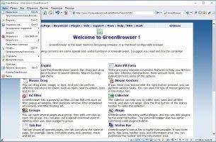 GreenBrowser Скриншот 1