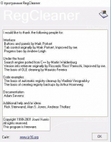 RegCleaner Скриншот 1