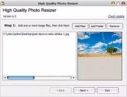 High Quality Photo Resizer Скриншот 2