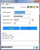 Wi-Fi HotSpot Creator Скриншот 1